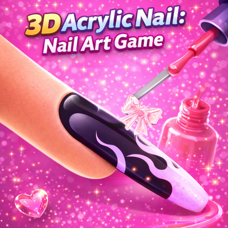 3D Acrylic Nail: Nail Art Game game preview