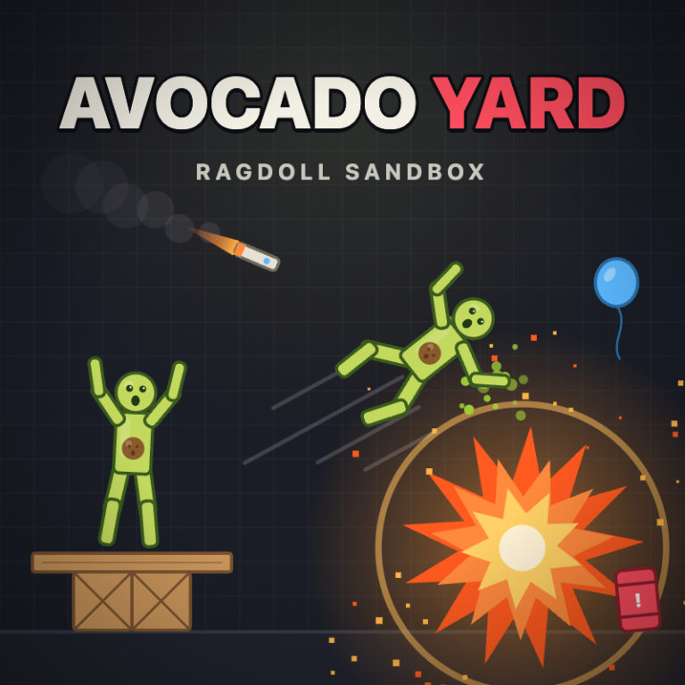 Avocado Yard: Ragdoll Sandbox game preview