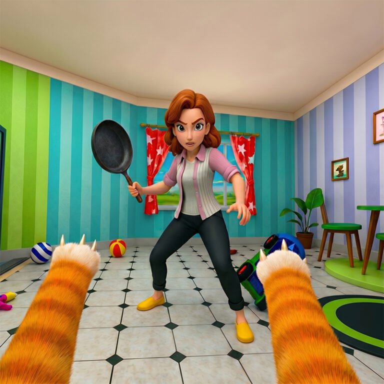 Bad Cat Prankster - Mom's Return game preview