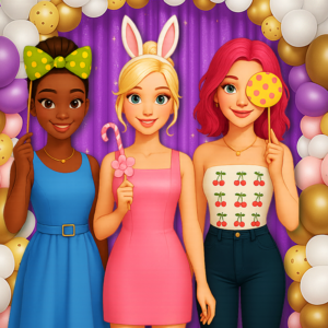 BFF Easter Photobooth Party — Play Online