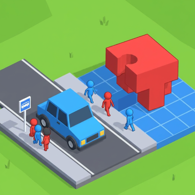 Blocks and Car game preview