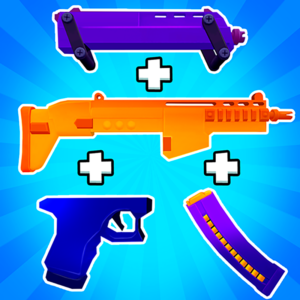 Blocks Shooter 3D! Run, Shoot, Merge Weapons! — Play Online