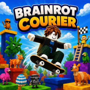 Brainrot Courier: Learning executive function Through Browser Games