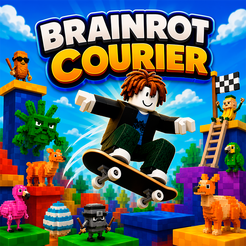 Brainrot Courier game screenshot