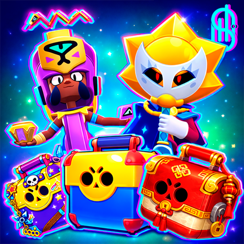 Bubble Stars Boxes game screenshot