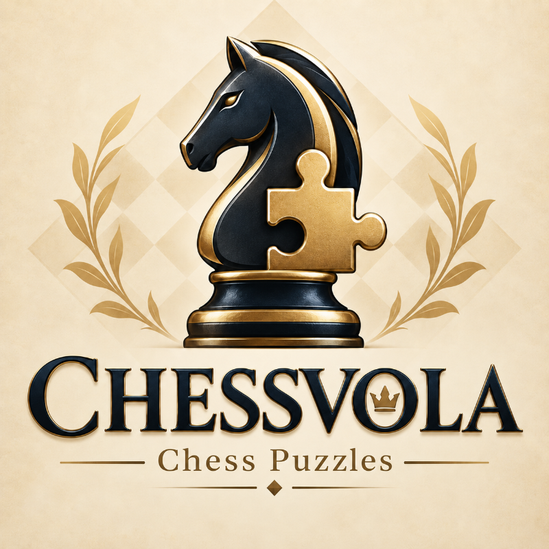 CHESSVOLA Puzzles browser game preview