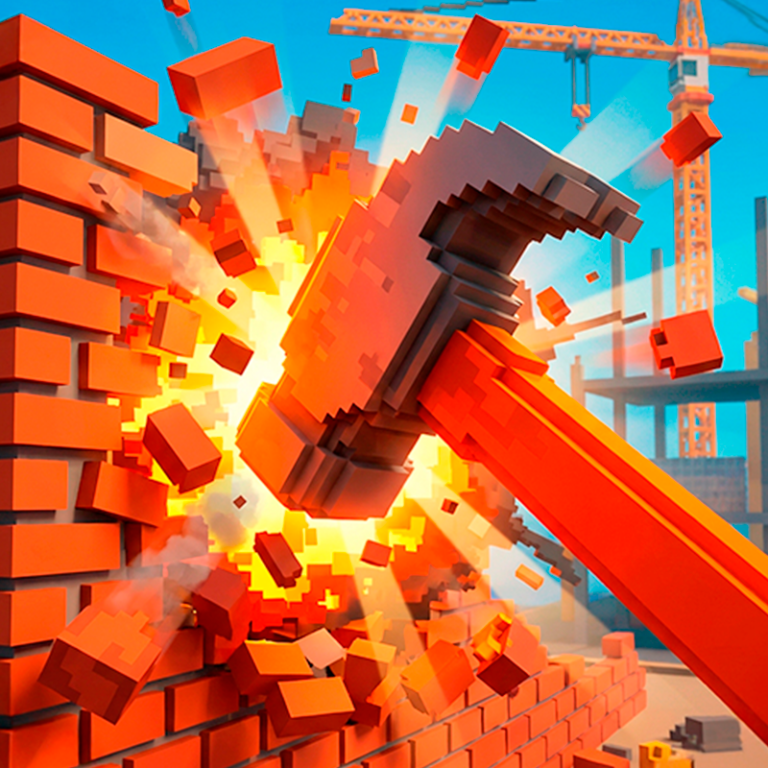 CrashDown Voxel Destruction game preview