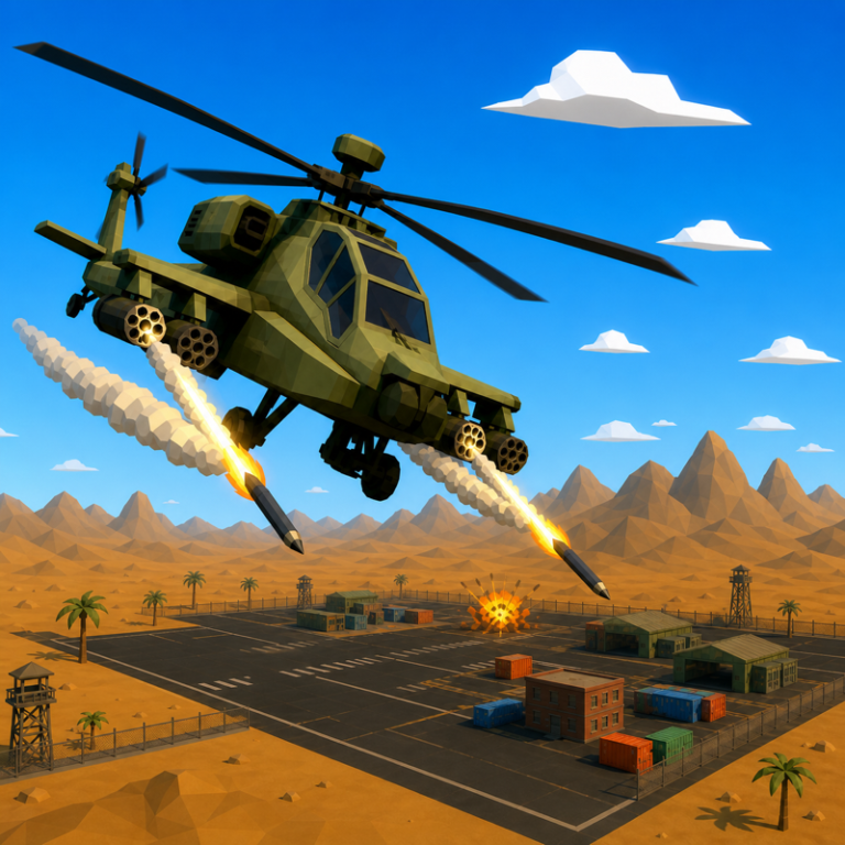 Desert Gunship game preview