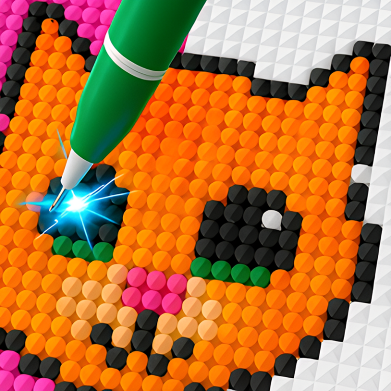 Diamond Painting by Number game preview