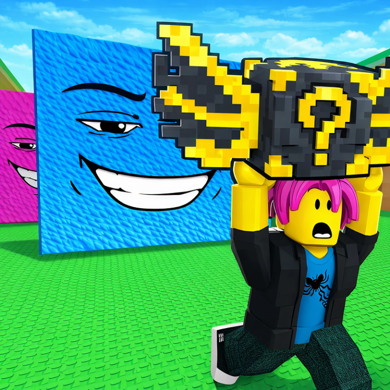 Escape Waves for Lucky Blocks game preview