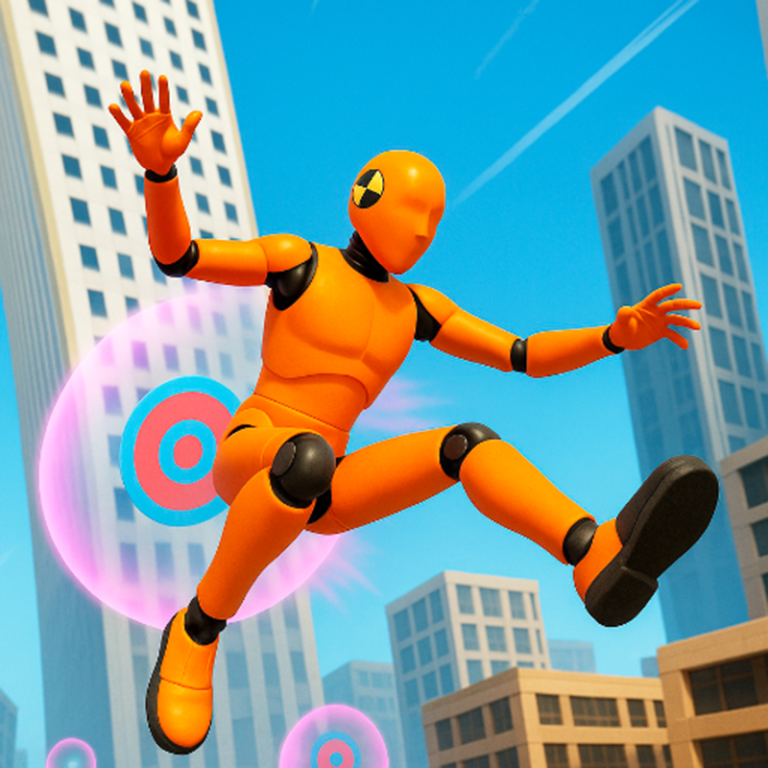 Falling Dummy game preview