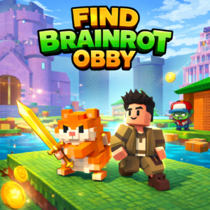 Find Brainrot Obby — Play Online