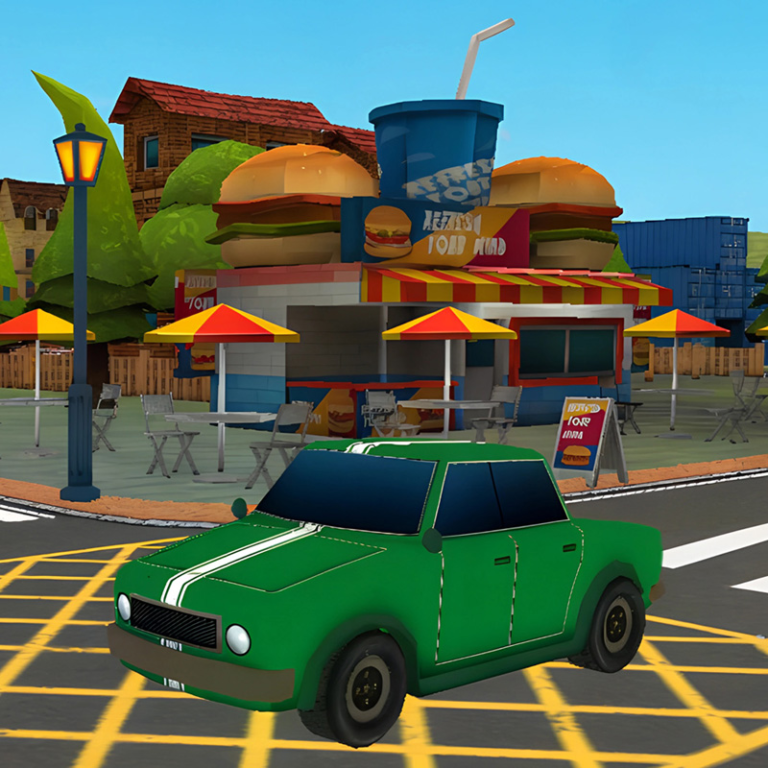 Fun Town Parking game preview