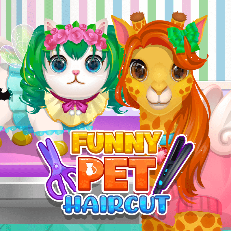 Funny Pet Haircut game screenshot
