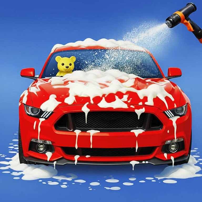 Glossy Garage - Car ASMR game preview