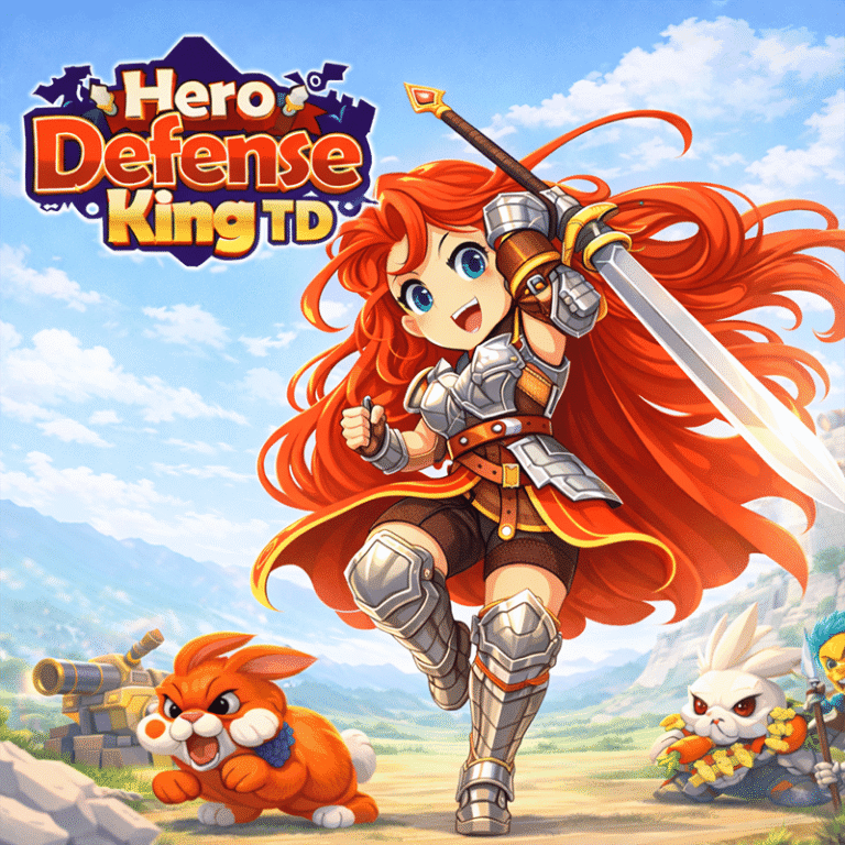 Hero Defense King game preview