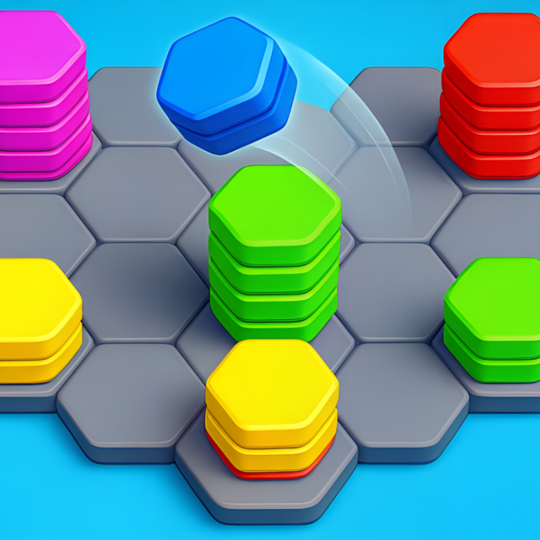 Hexa Sort Master game preview
