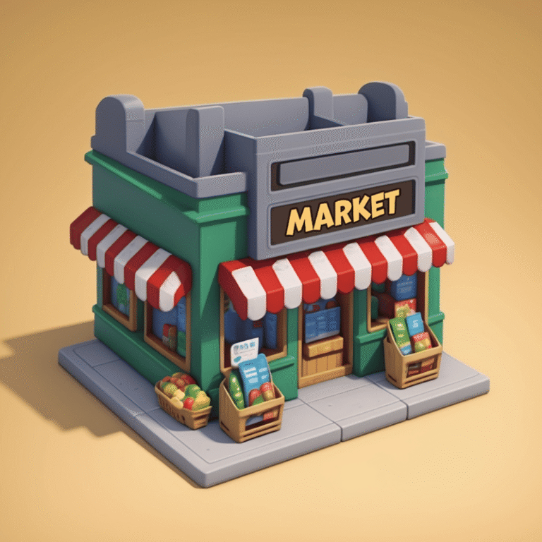 Idle Supermarket Tycoon game preview