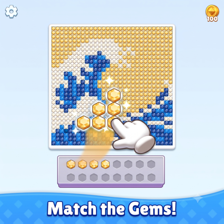 Jewel Gem Puzzle game preview