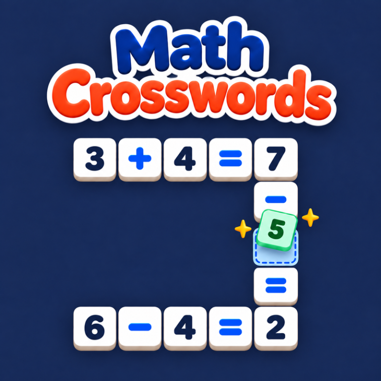 Math Crosswords game preview