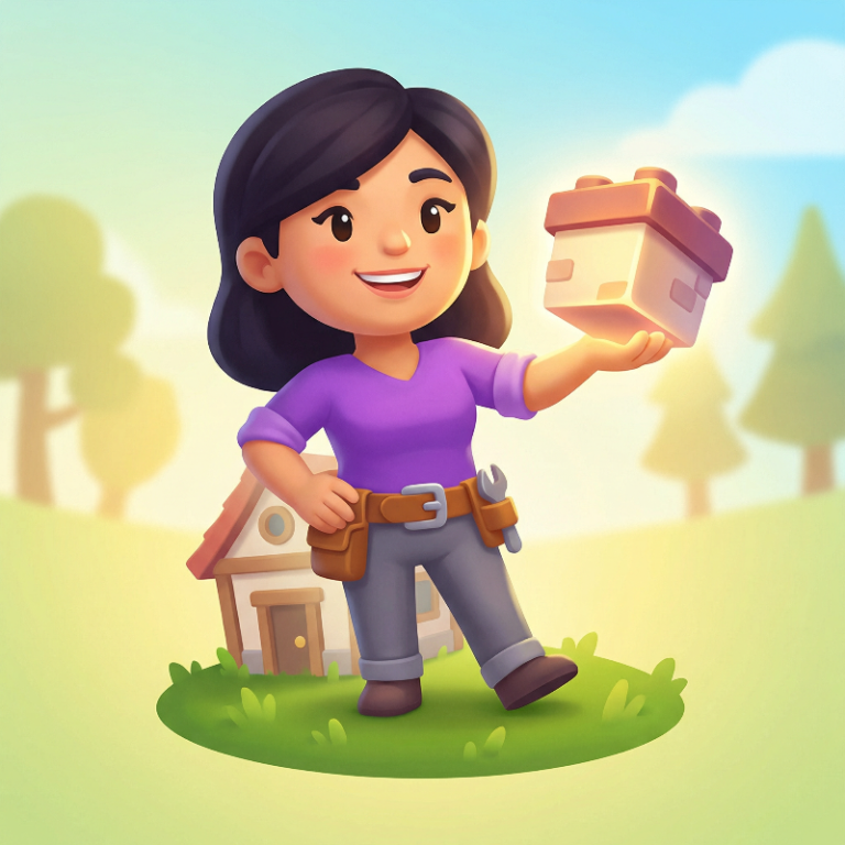 Merge Items Build City game preview