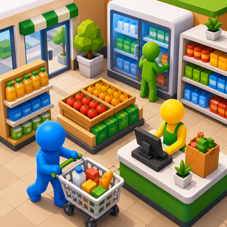 Minimarket 67/7: Store Tycoon game preview