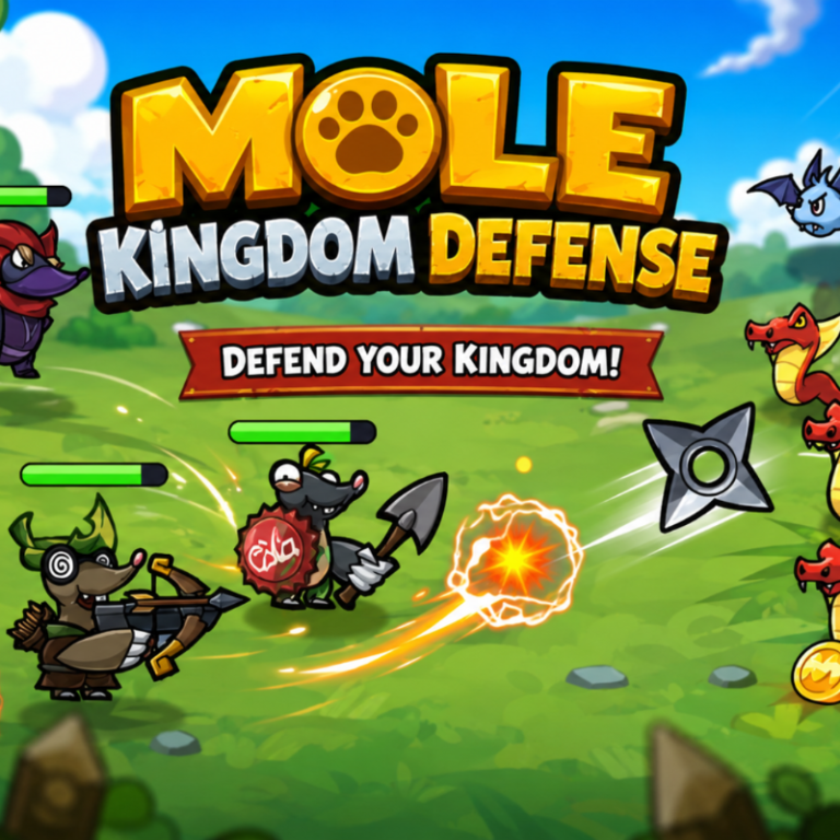 Mole Kingdom Defense game preview