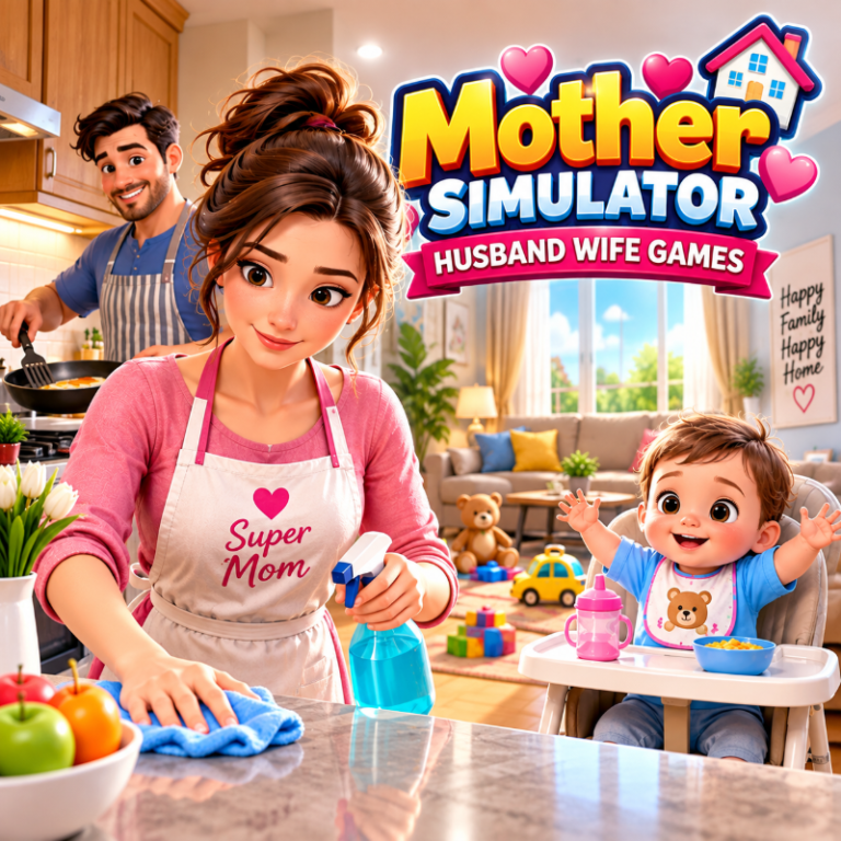 Mother Simulator Husband Wife Games game preview