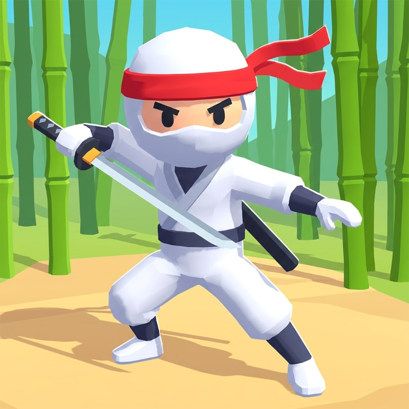 Ninja Bamboo Assassin browser game preview