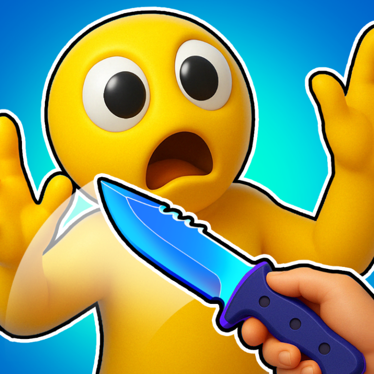 Ninja vs Ragdolls: Sharp Knife Throw! game preview