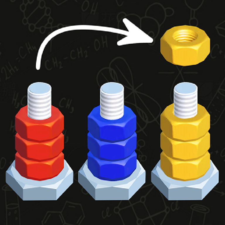 Nuts Bolts Sort game preview