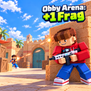 Obby Arena: +1 Frag
