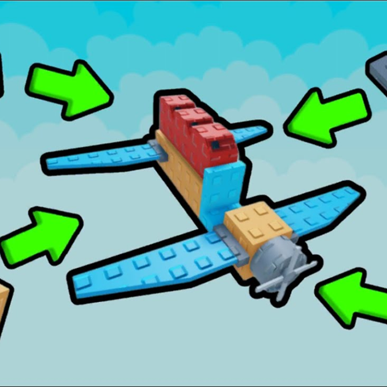 Obby Craft: Build a Plane game preview