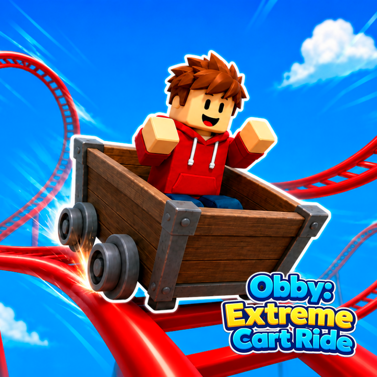 Obby: Extreme Cart Ride game preview