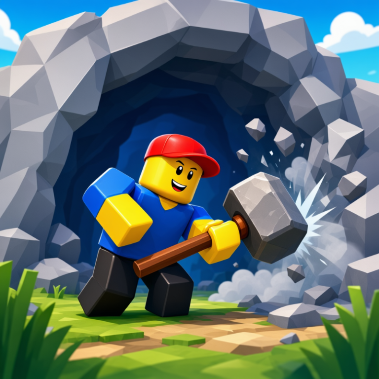 Obby: Mine Crasher game preview