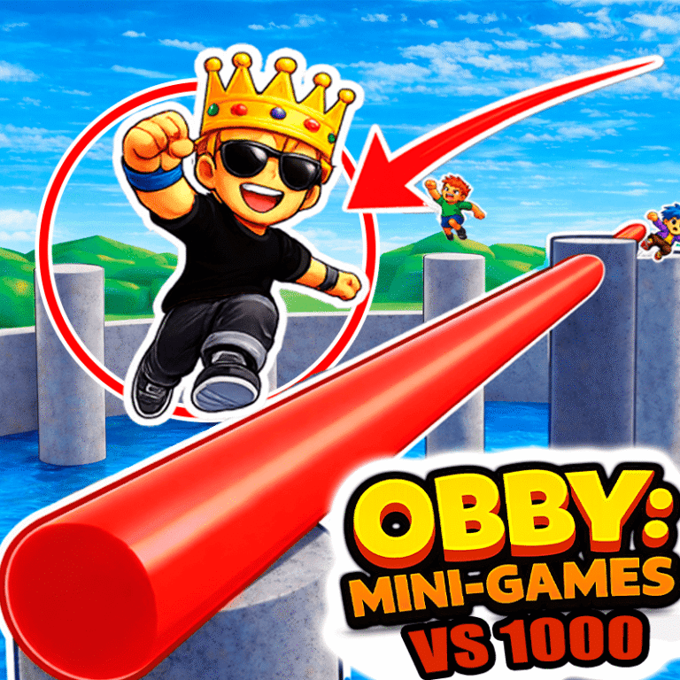 Obby: Mini-Games VS 1000 game preview