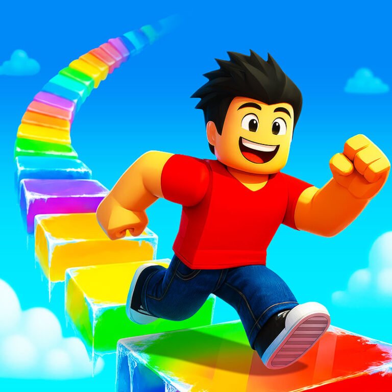 Obby Rainbow Tower game preview