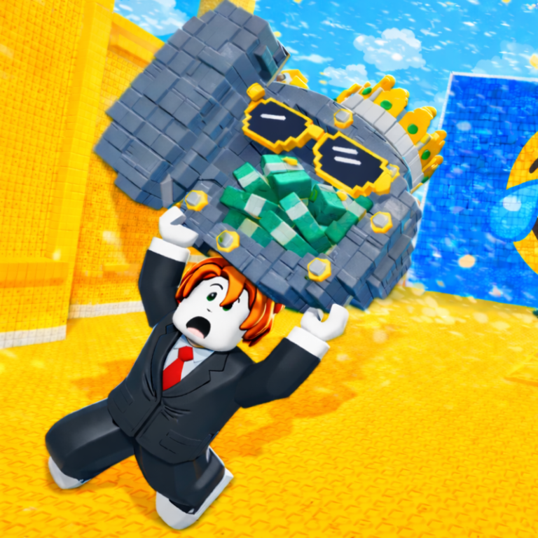 Obby Saves Brainrots from Tsunami game preview