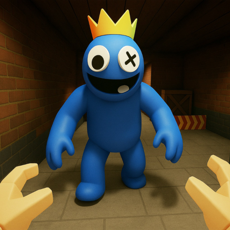 Rainbow Friends. Survival game preview