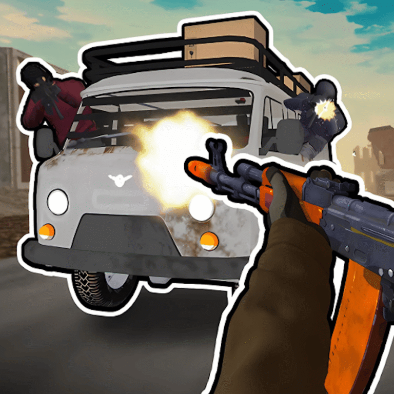 Road Chase: Shooter Realistic Guns game preview