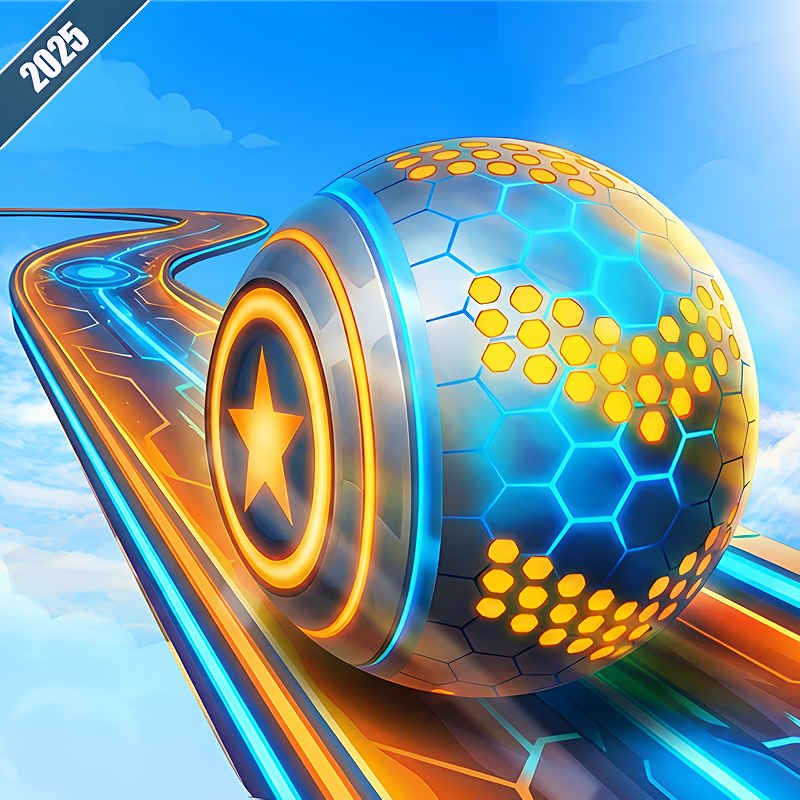 Sky Ball Adventure 3D browser game preview