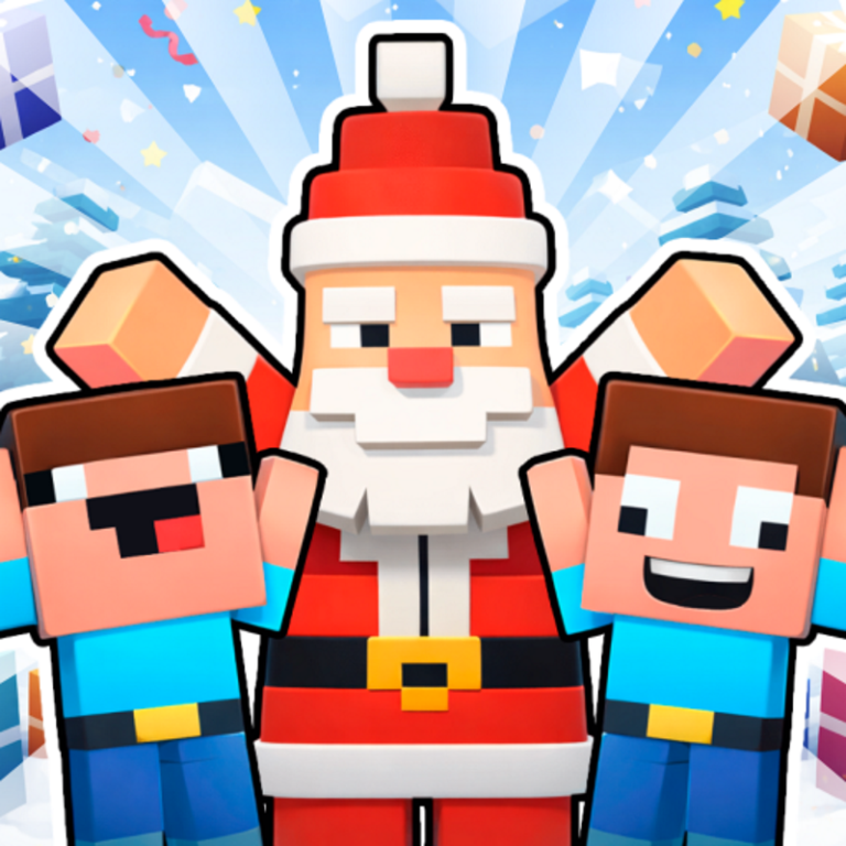 Snowy Adventures with Noob and Pro! game preview