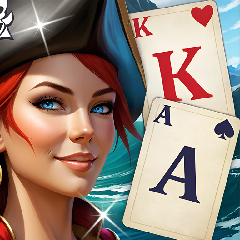 Solitaire Klondike - Treasure Island game preview