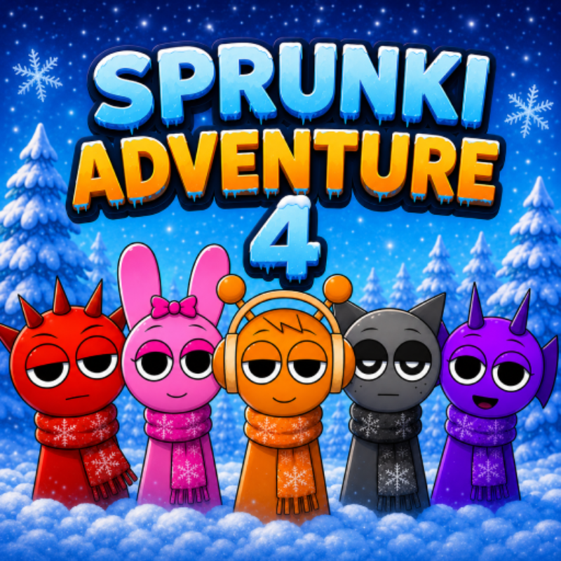Sprunki Adventure 4 game preview artwork
