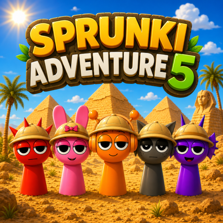 Sprunki Adventure 5 game preview