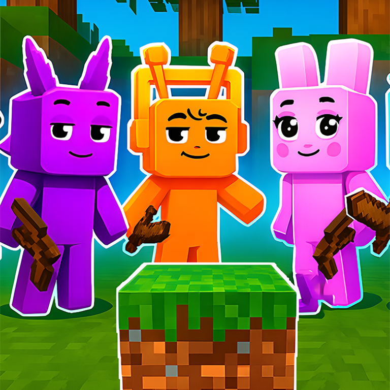 Sprunki Craft - Sandbox 3D game preview
