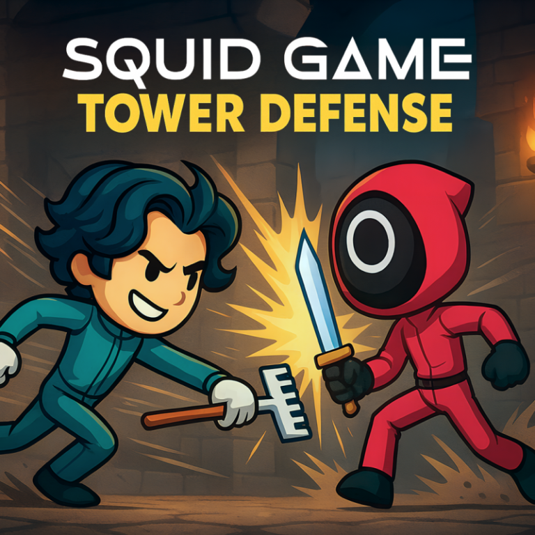 Squid Game Tower Defense game preview