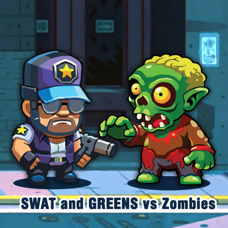 SWAT and GREENS vs Zombies game preview