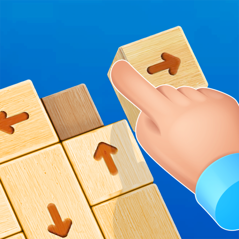 Tap 3D Wood Block Away game preview
