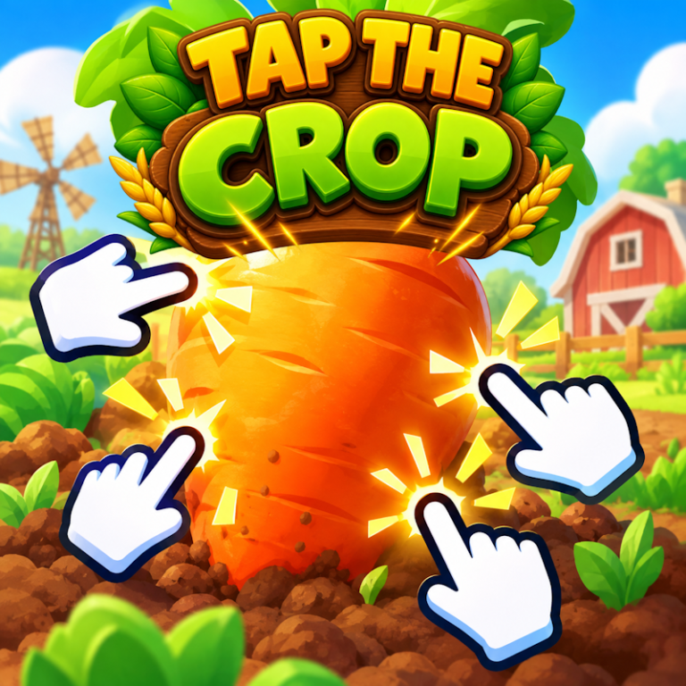 Tap the Crop game preview